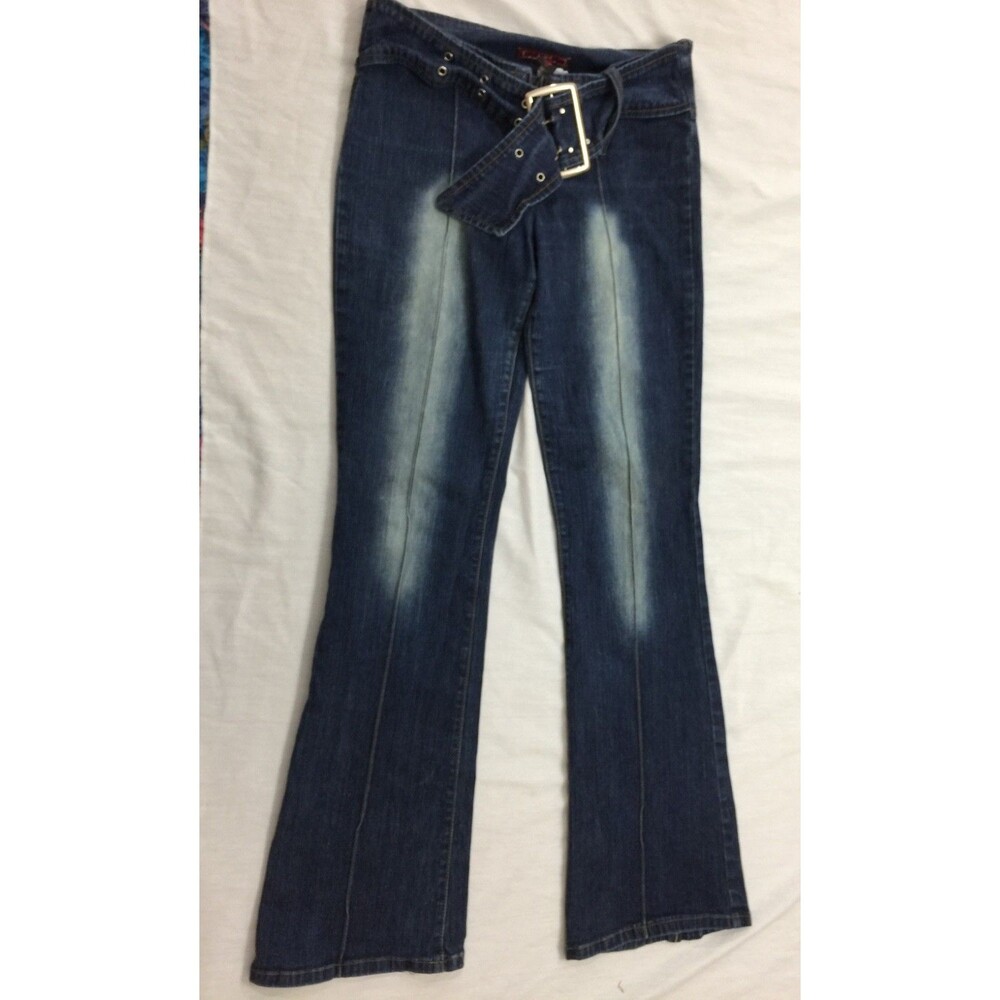 PLASTIC WOMENS JEANS PANTS SIZE 13